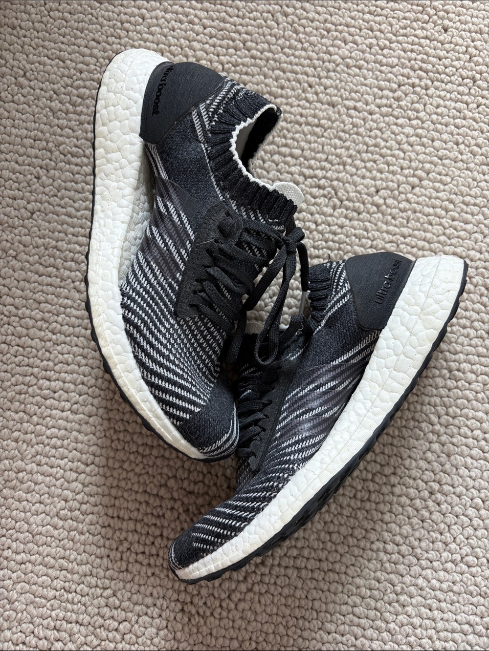 adidas Ultraboost X Oreo Black and White Knit